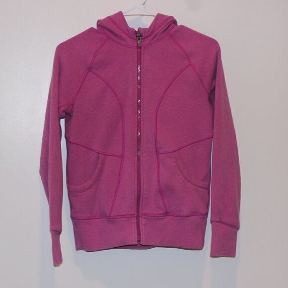 Athleta Other - Athleta Pink Long Sleeve Full Zip Hoodie Girl Size L